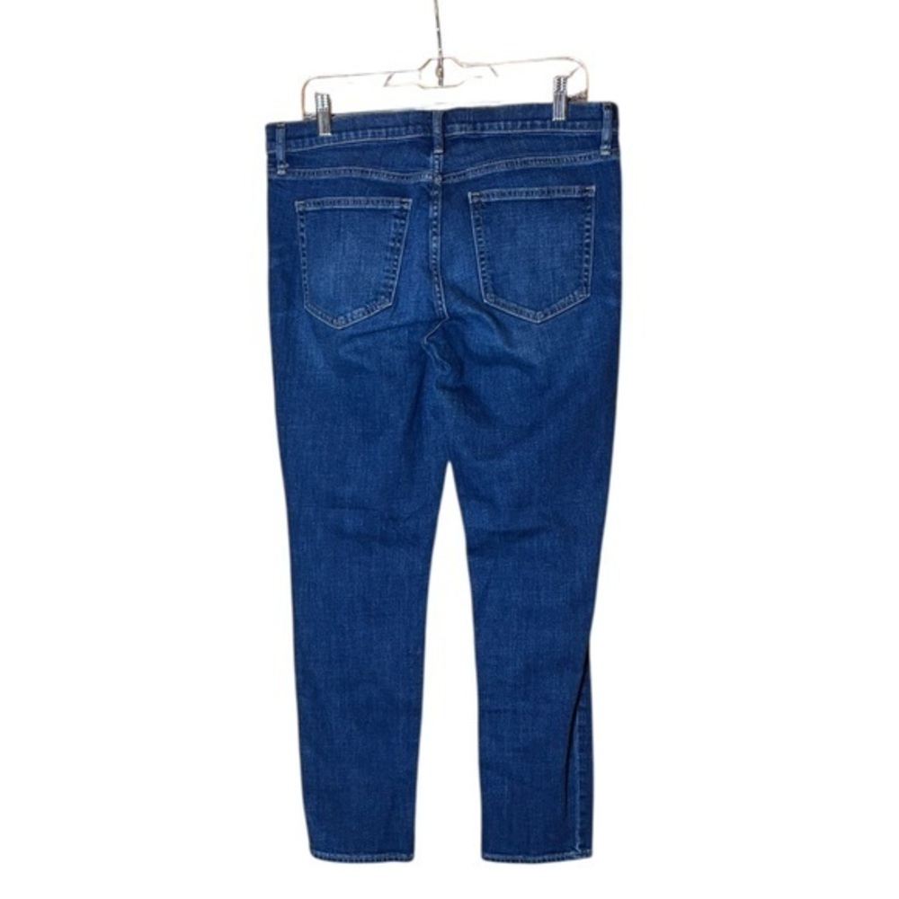 Gap Authentic Real Straight Dark blue indigo Stretch Denim Jeans Size 31R